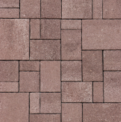 Тротуарная плитка "Бавария" цвет латте с мраморной крошкой гранит премиум